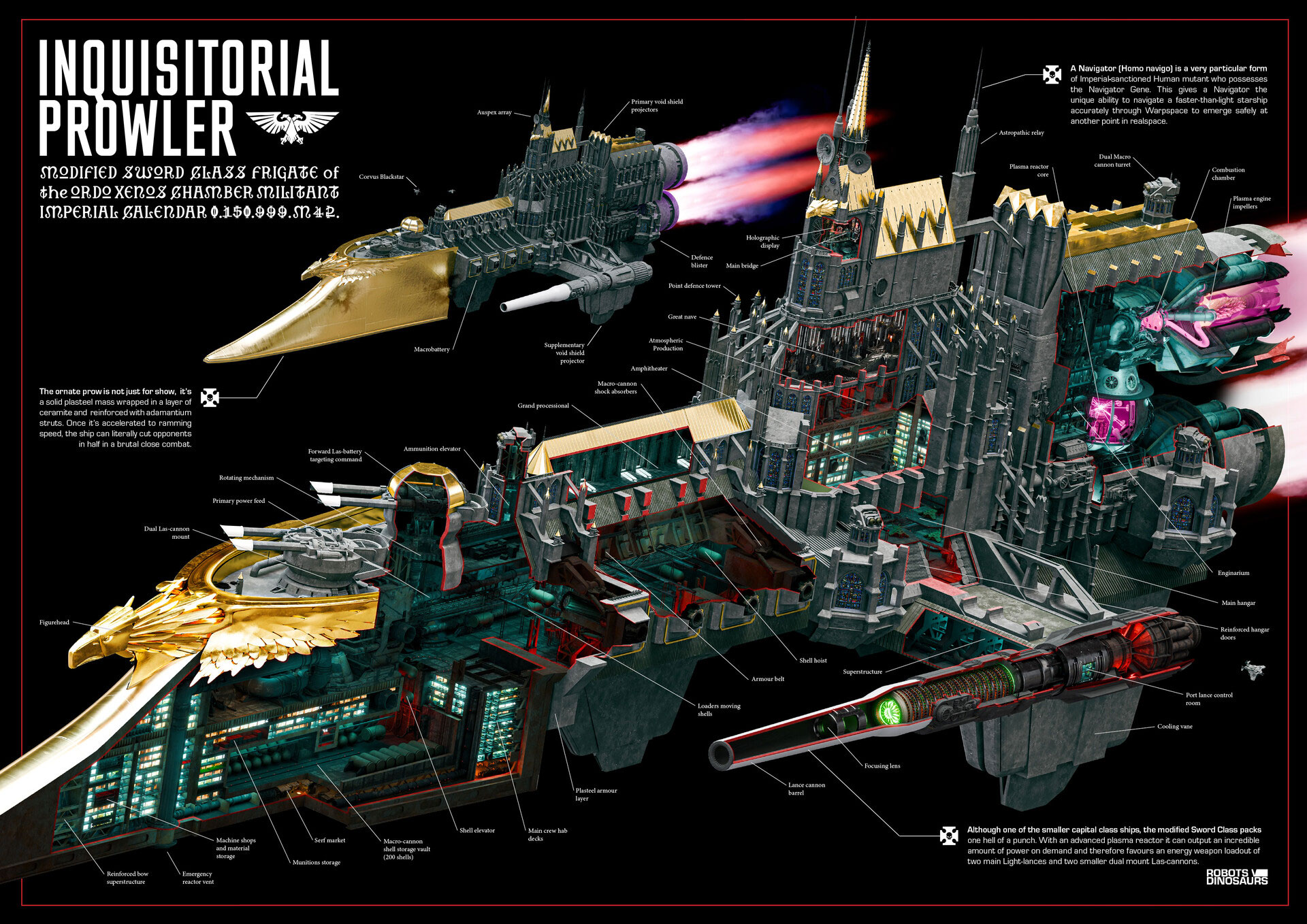 Battlefleet Gothic by Liam Keating