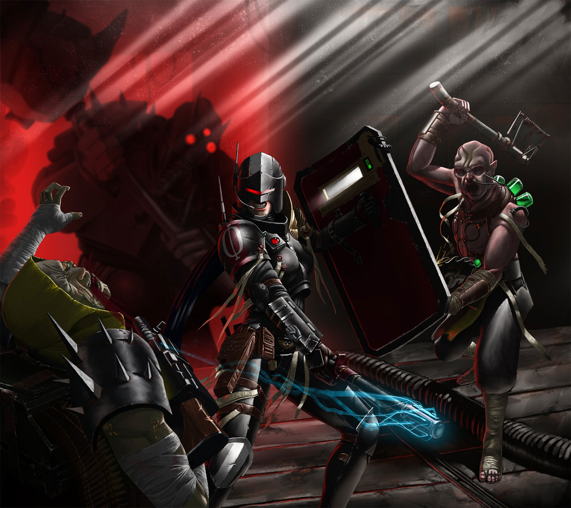 Adeptus Arbites by Vtel 'Zolam
