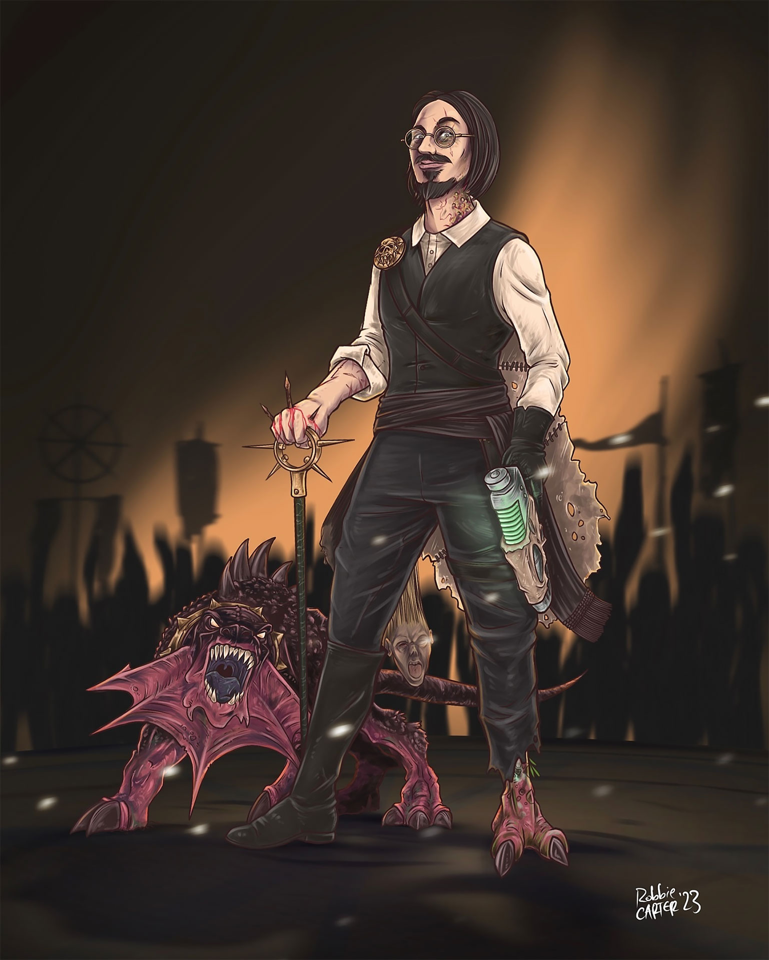 Chaos Cultists by Robbie Carter