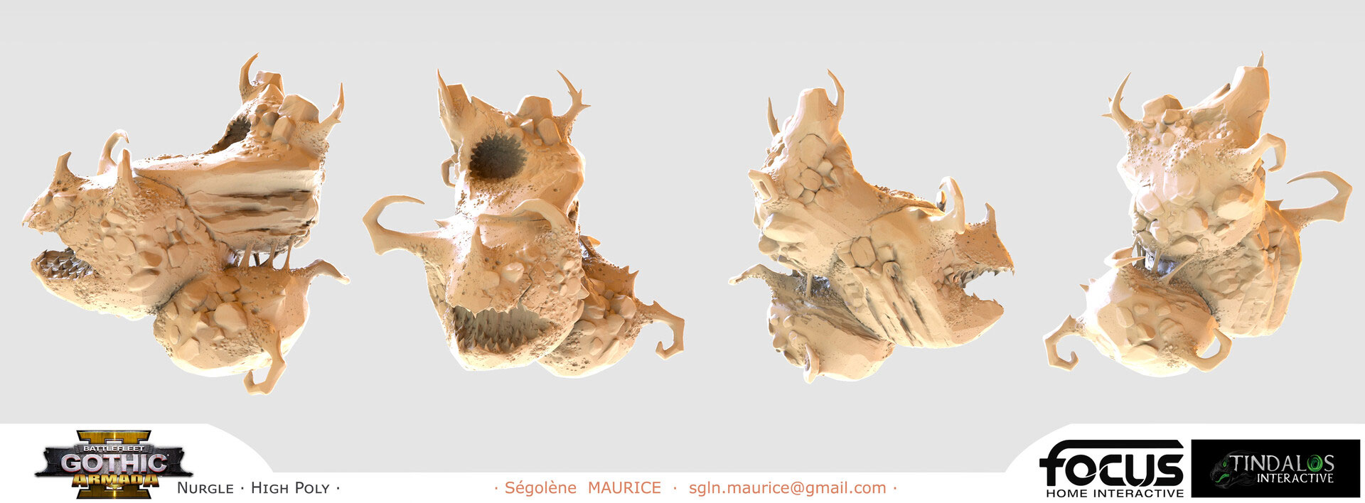Nurgle Asteroid by Ségolène Maurice