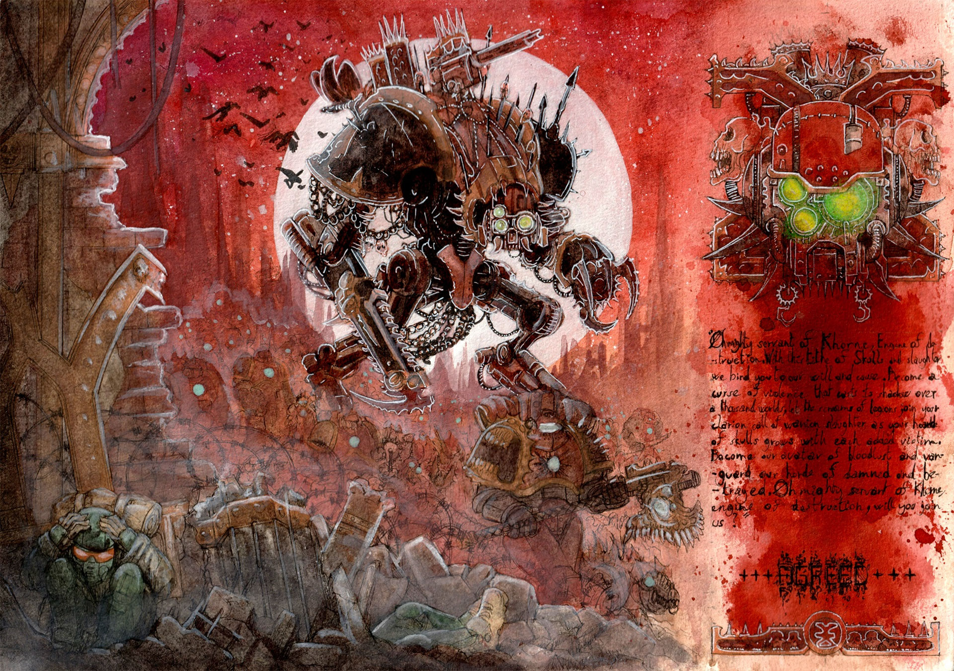 Servant of Khorne by Théo MORET