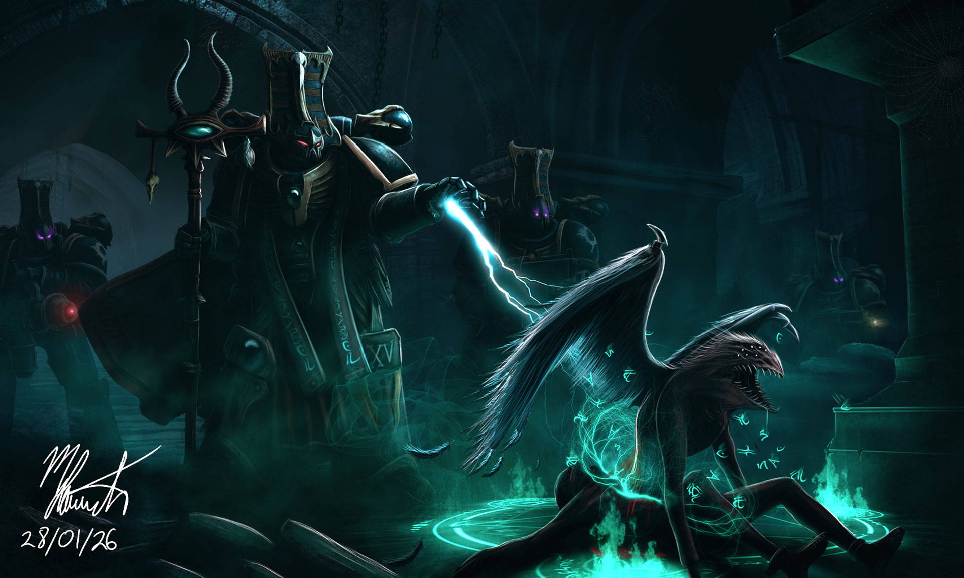 Thousand Sons by Maclain Rowston
