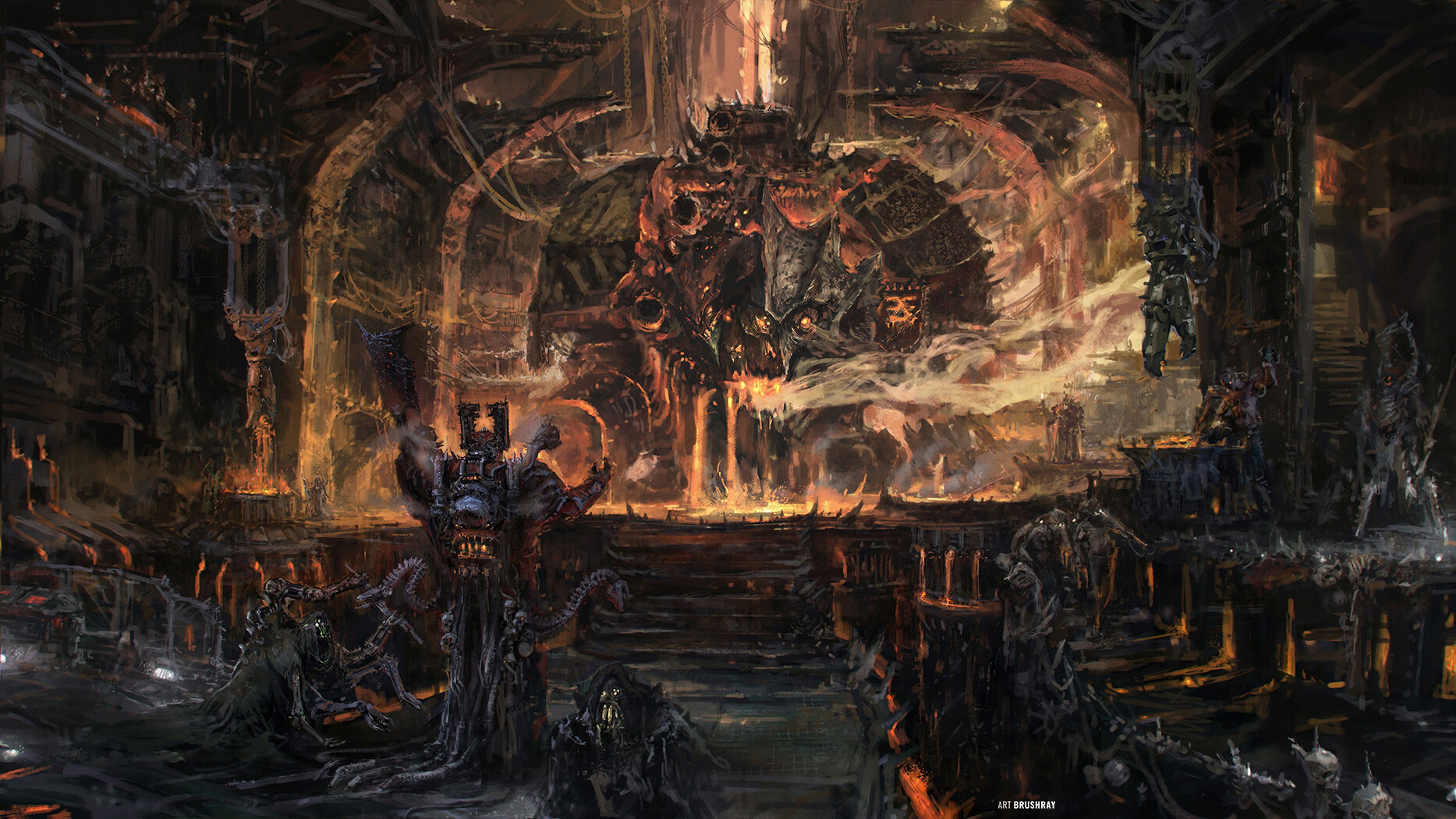 Maintenance The Megatherion by Dmitry Brushray