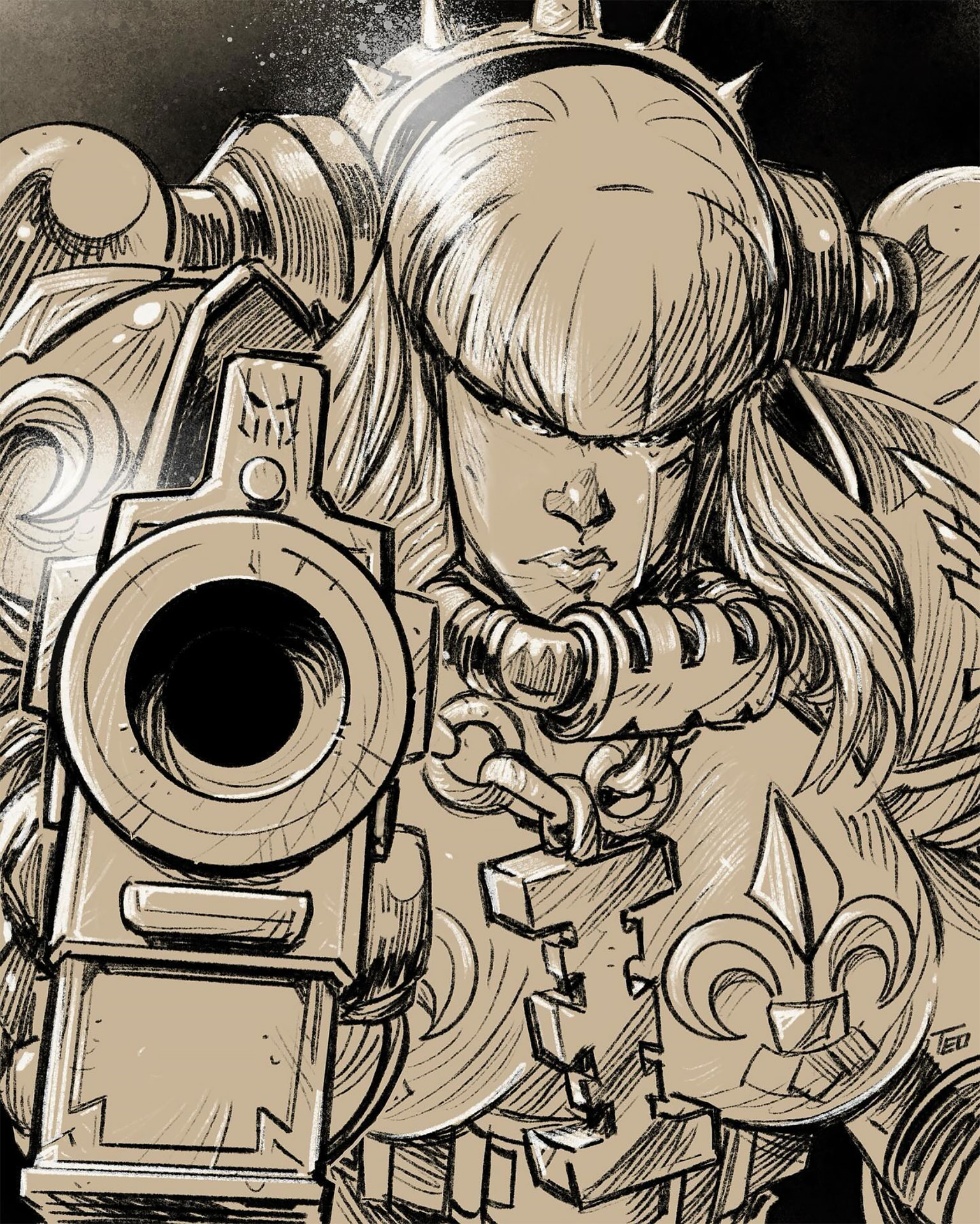 Big GUNS don’t cry by Matteo Aversano