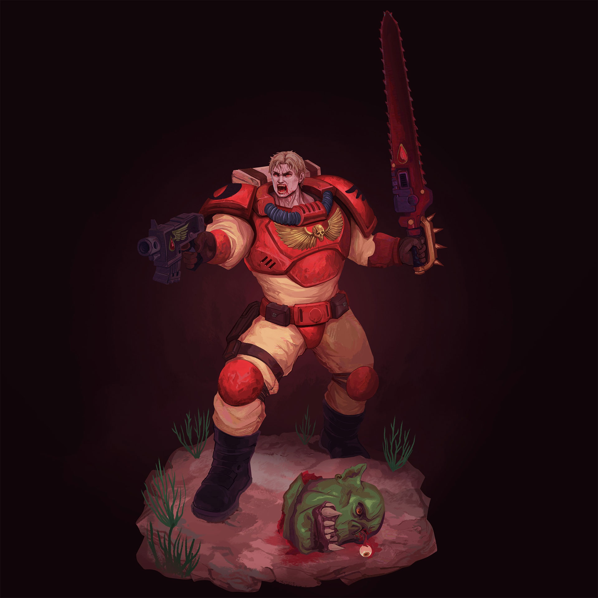 Blood Angel Scout by Wallace Mave