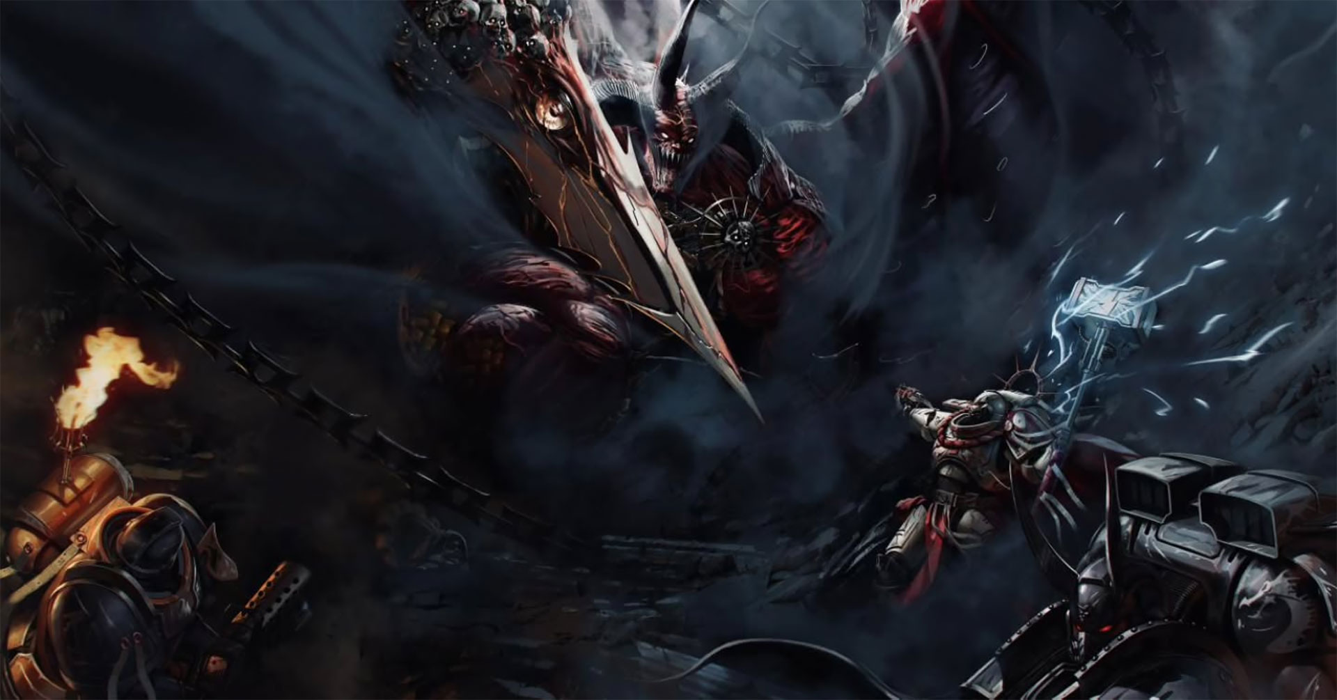 Fighting a Daemon by Samo TGR