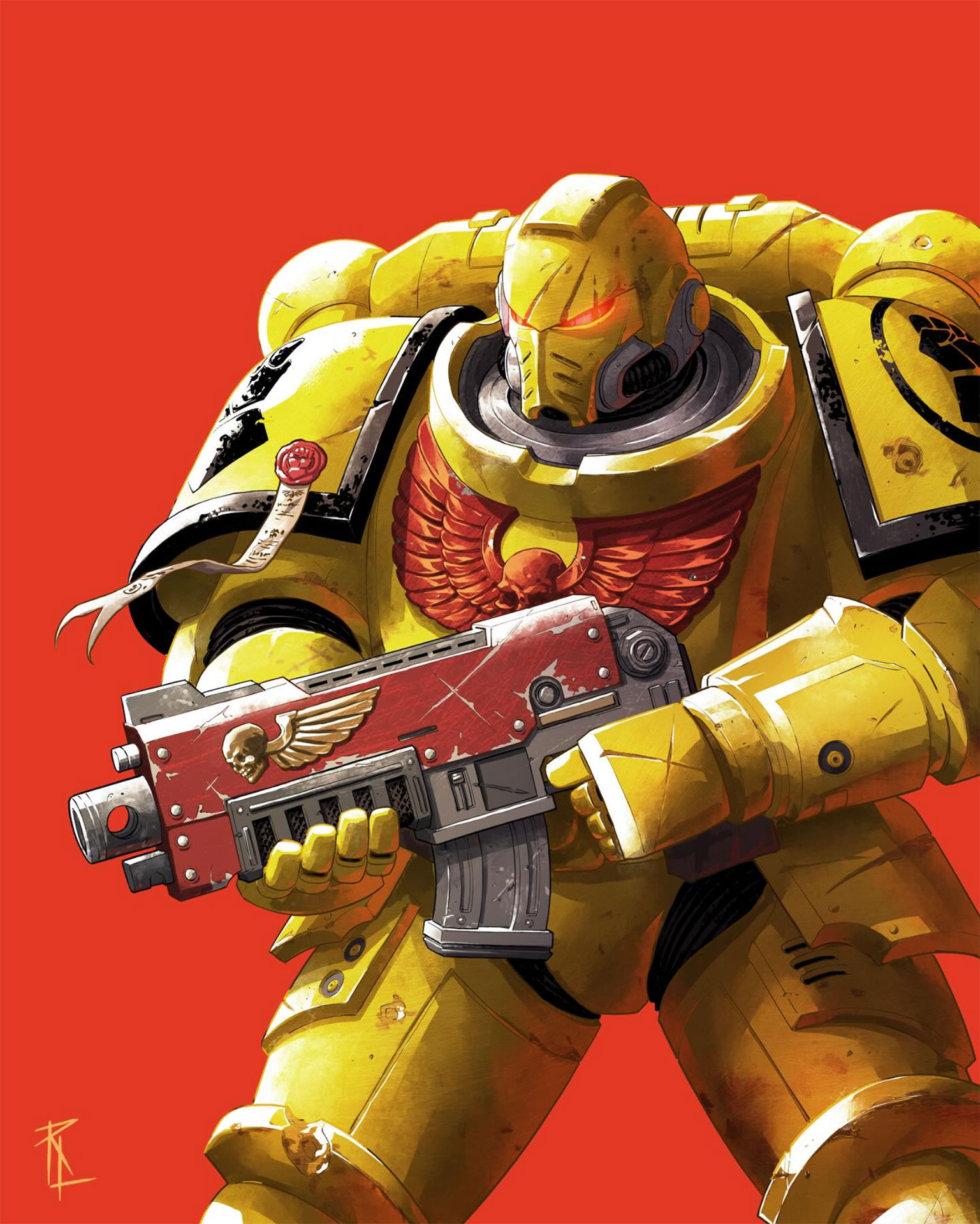 Imperial Fists by Rodrigo Lorenzo López