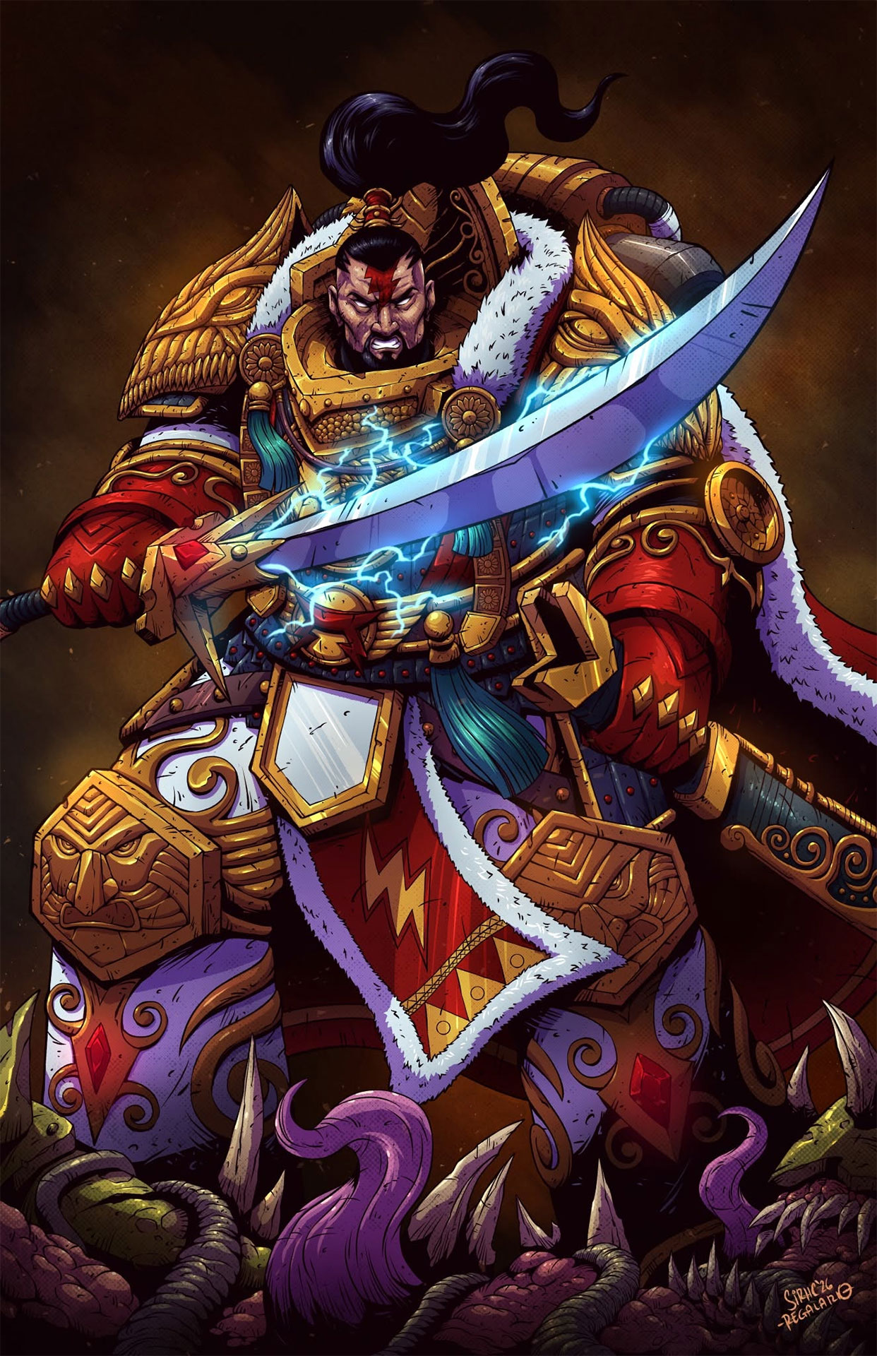 Jaghatai Khan by Christopher Regalario