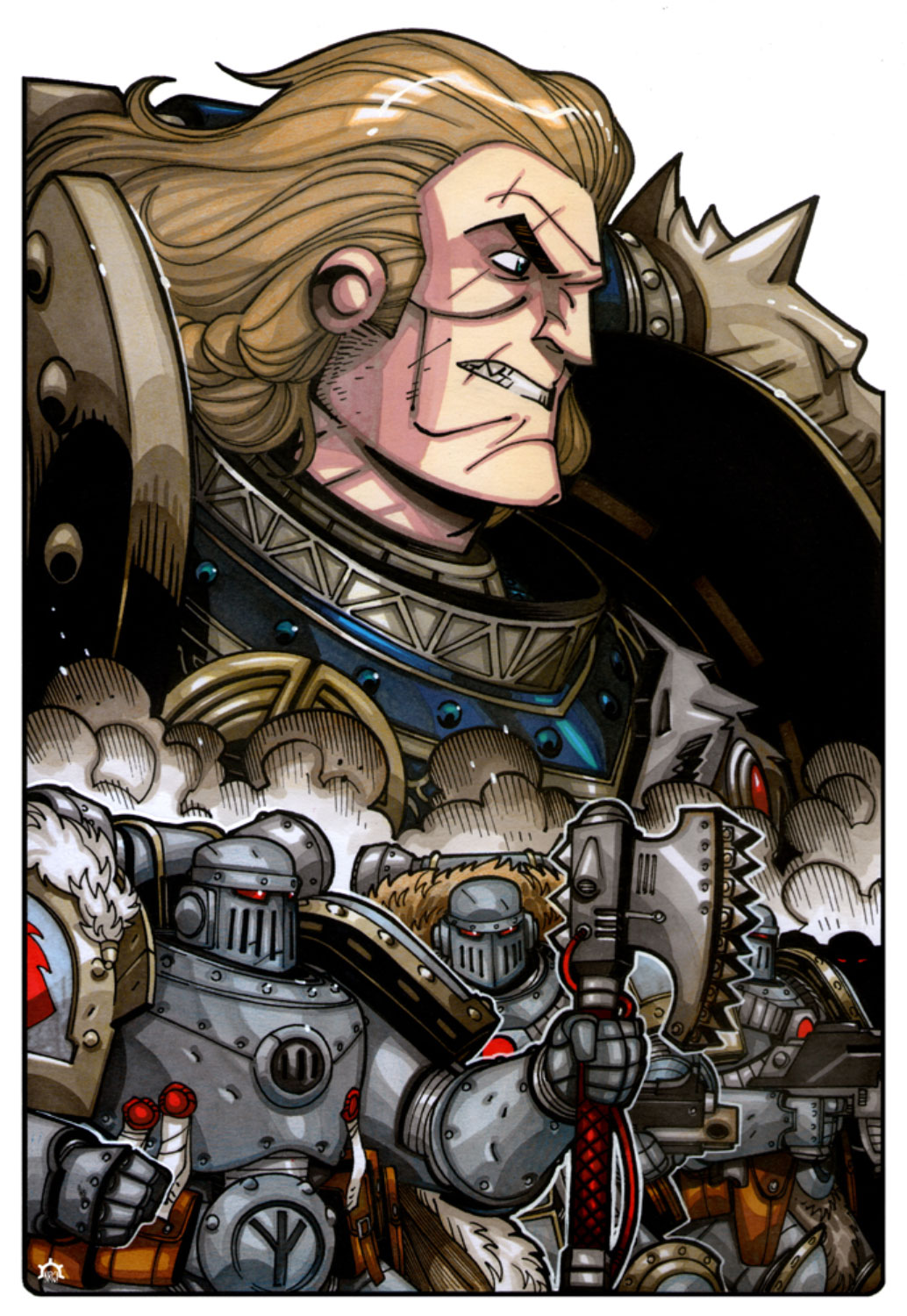 Leman Russ by Nicolás R. Giacondino