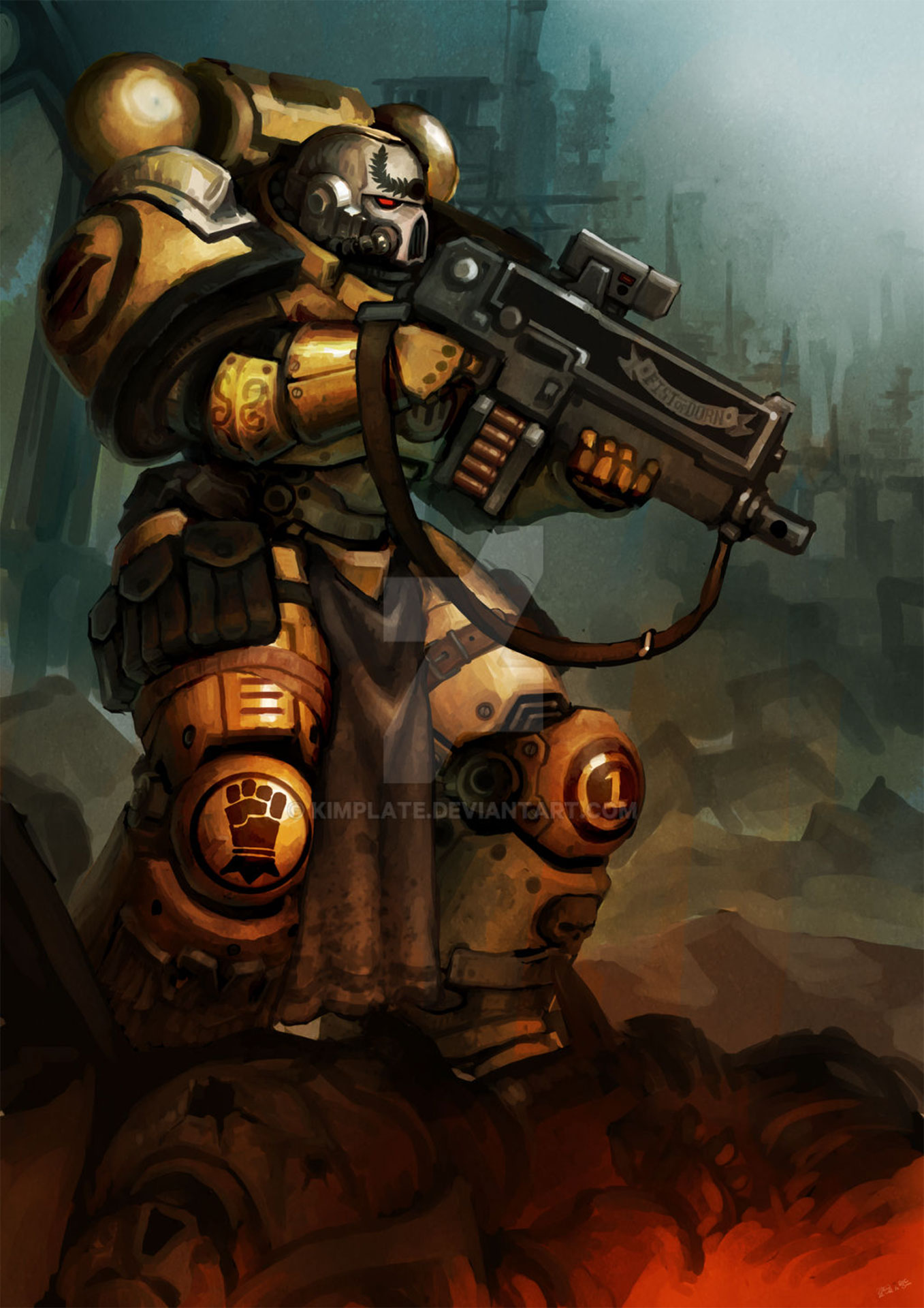 Sternguard Veteran by Kimplate