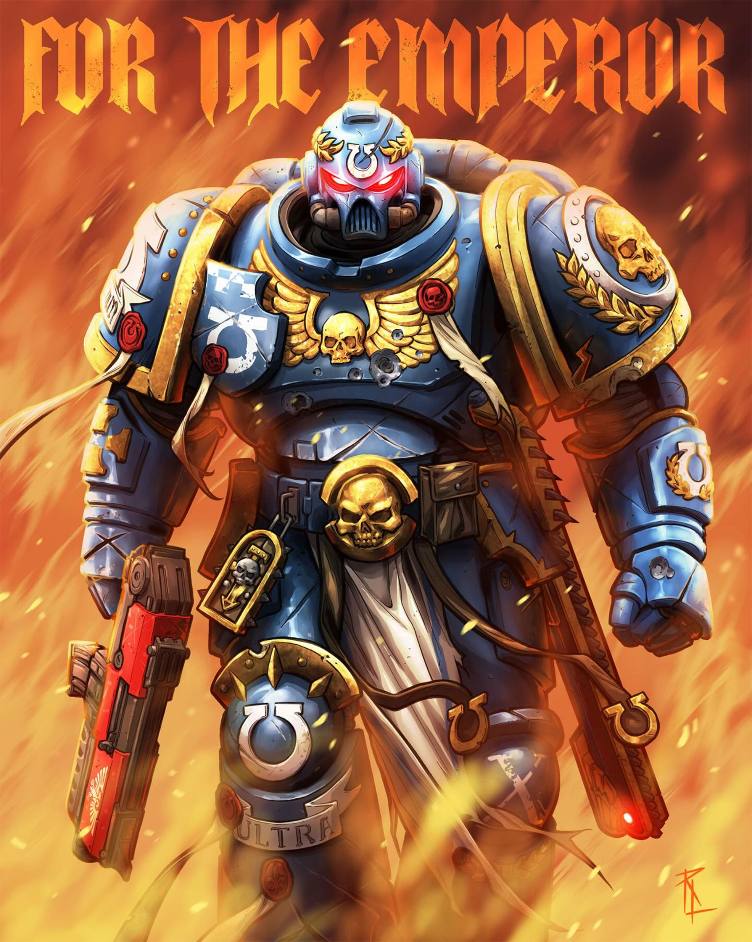 Ultramarines by Rodrigo Lorenzo López