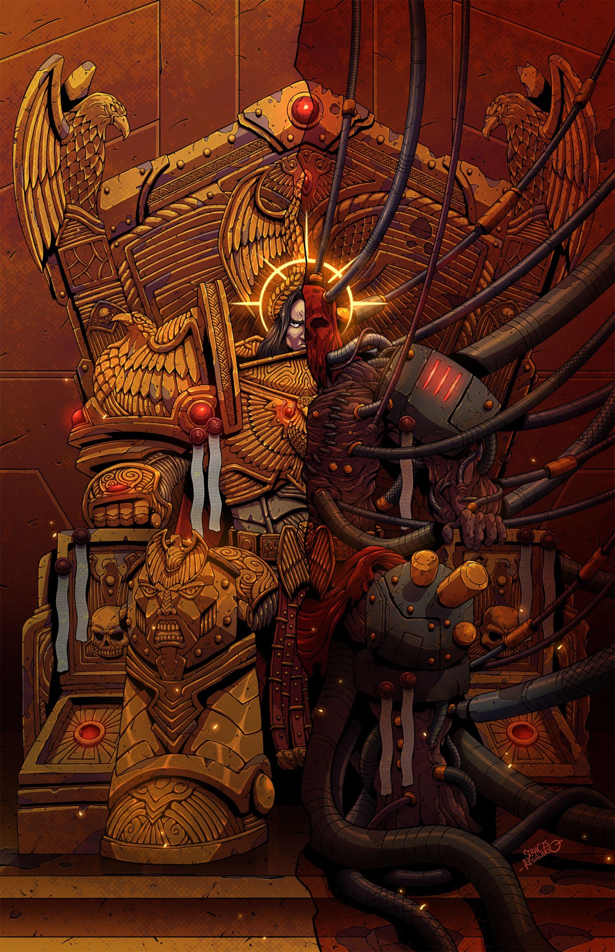 Emperor of Mankind by Christopher Regalario