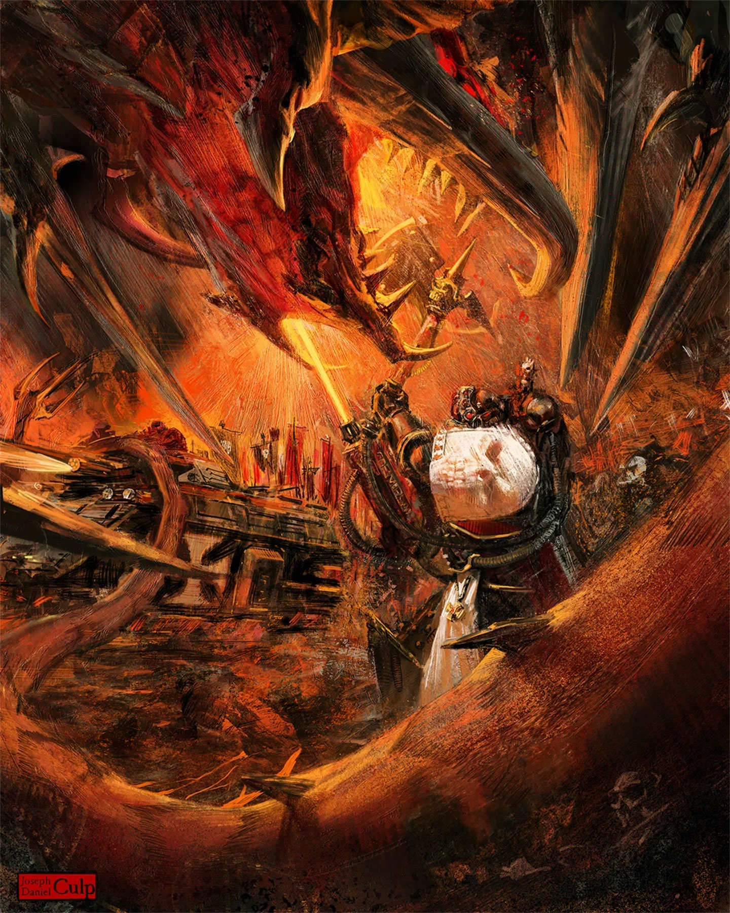 Castellan vs Red Terror by Joseph Daniel Culp