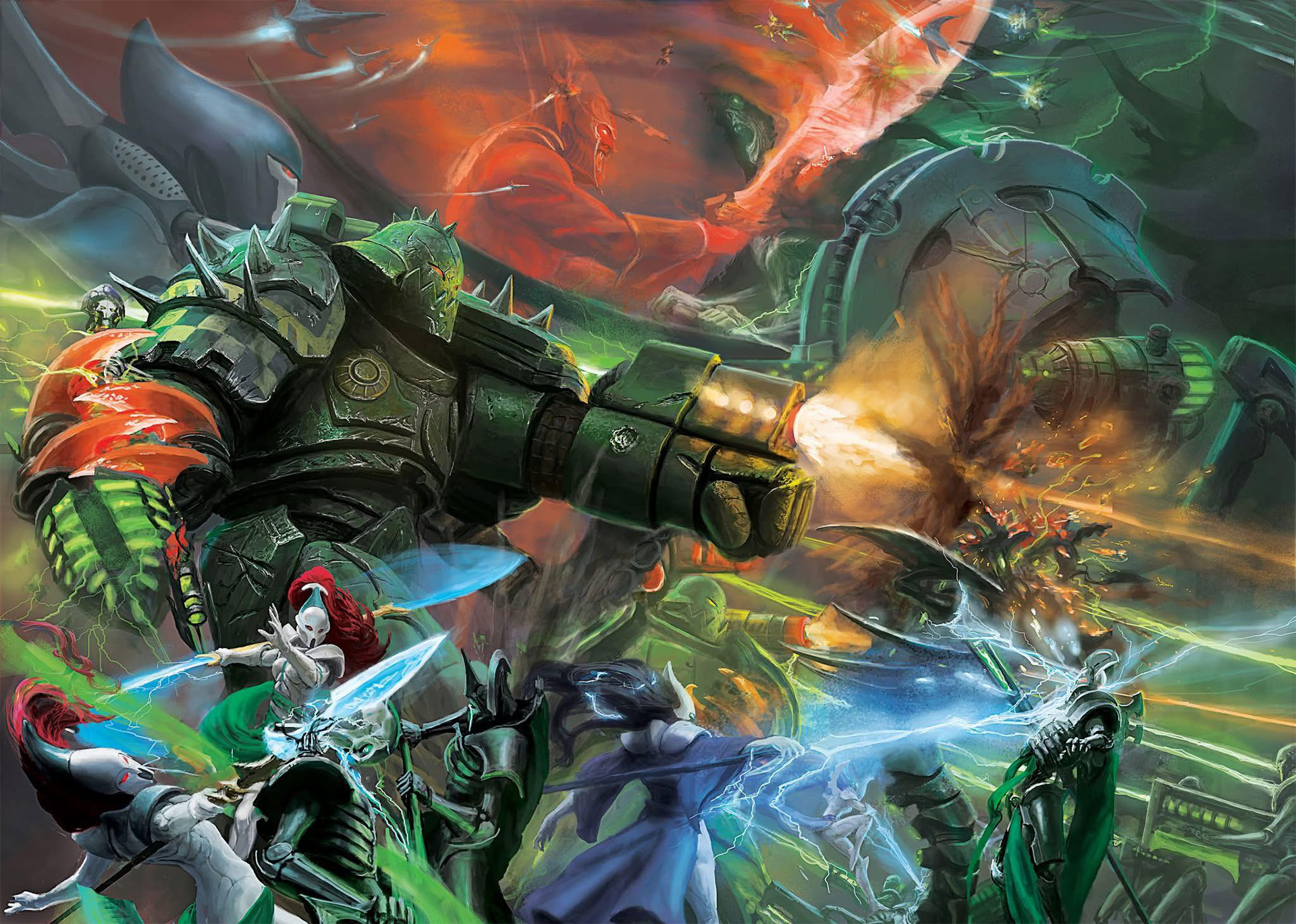 The War in Heaven by Alex Cristi