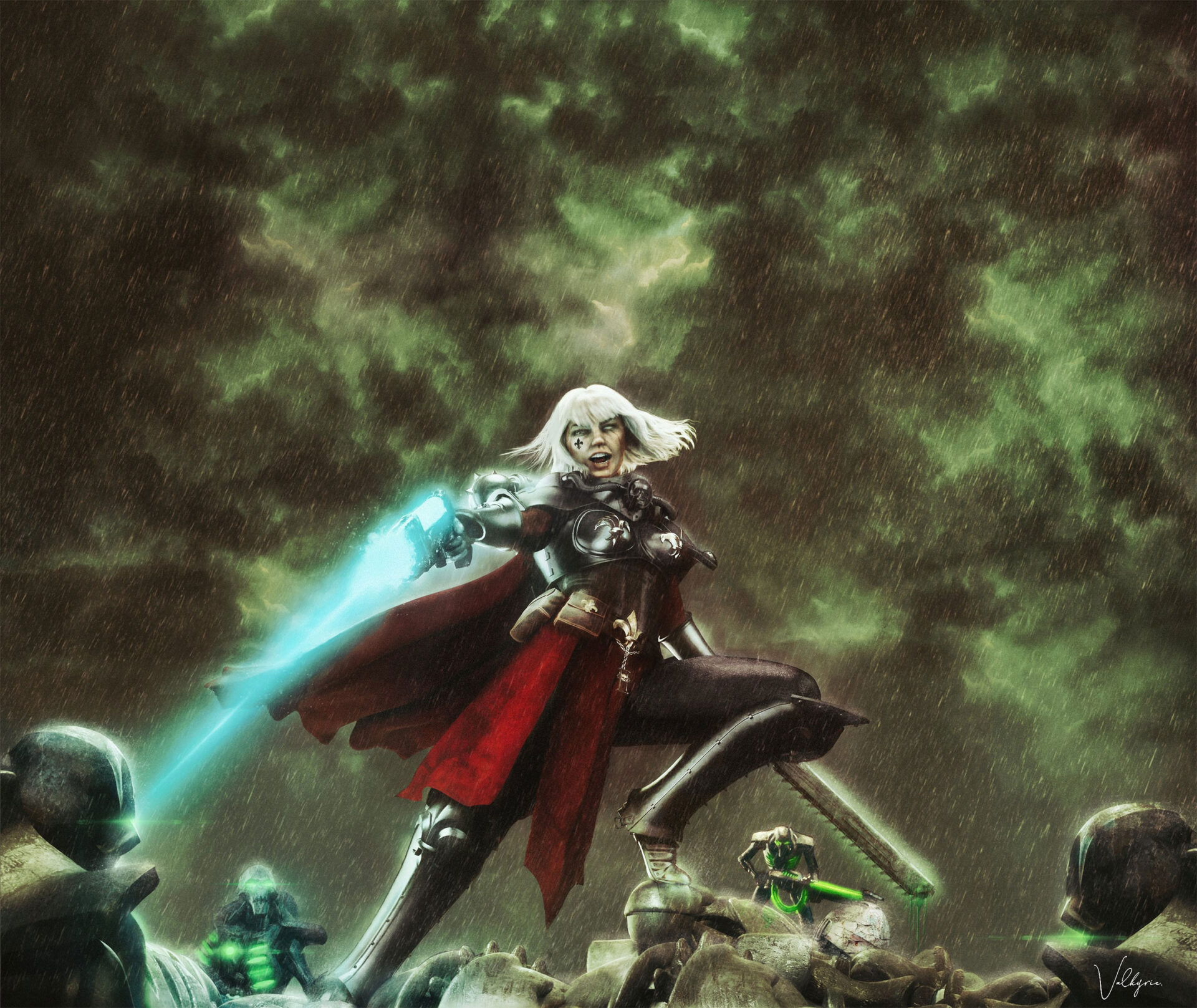 Lone Adepta Sororitas by Alex Valkyrie