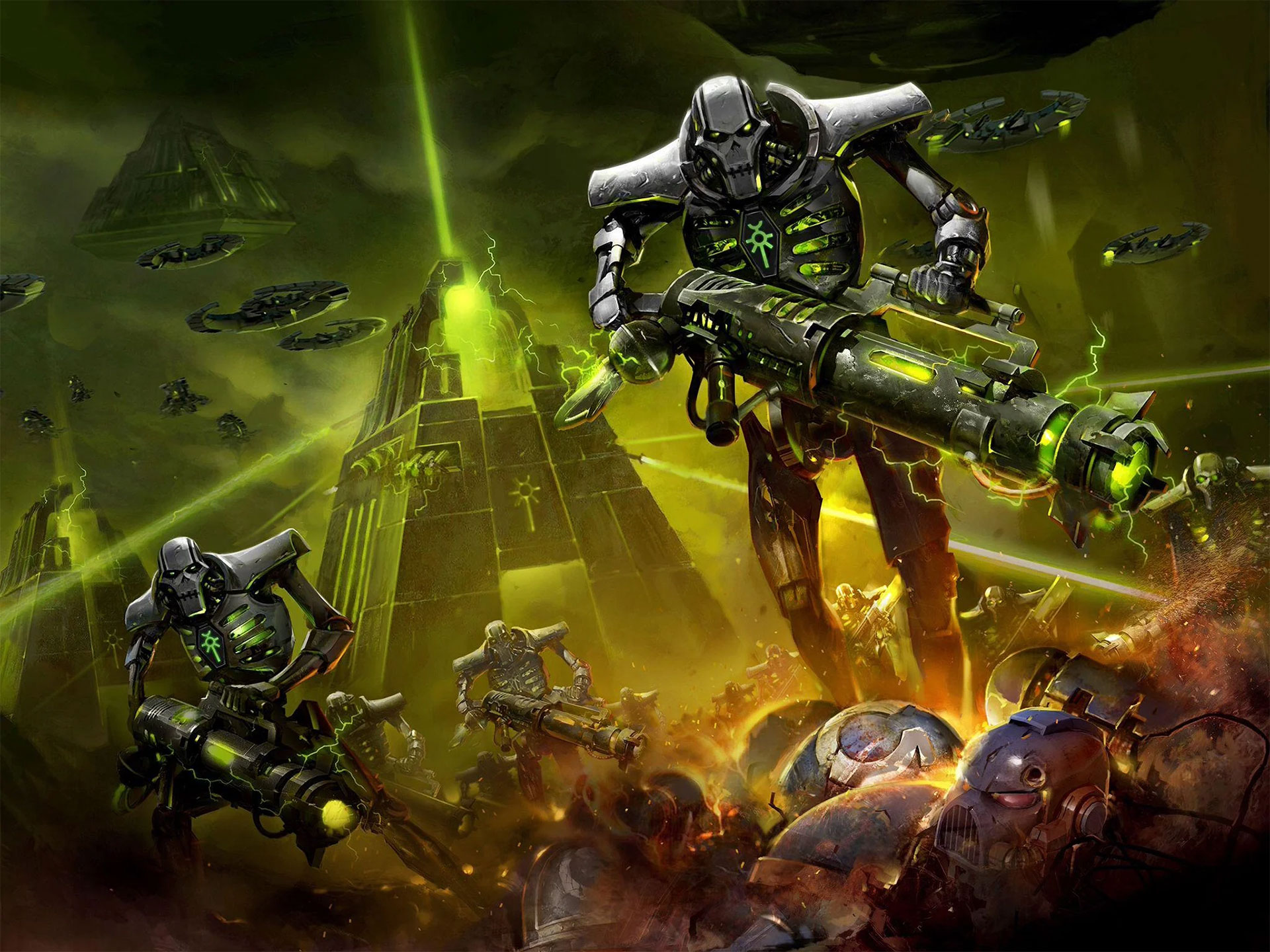 Necrons by Cheol Joo Lee