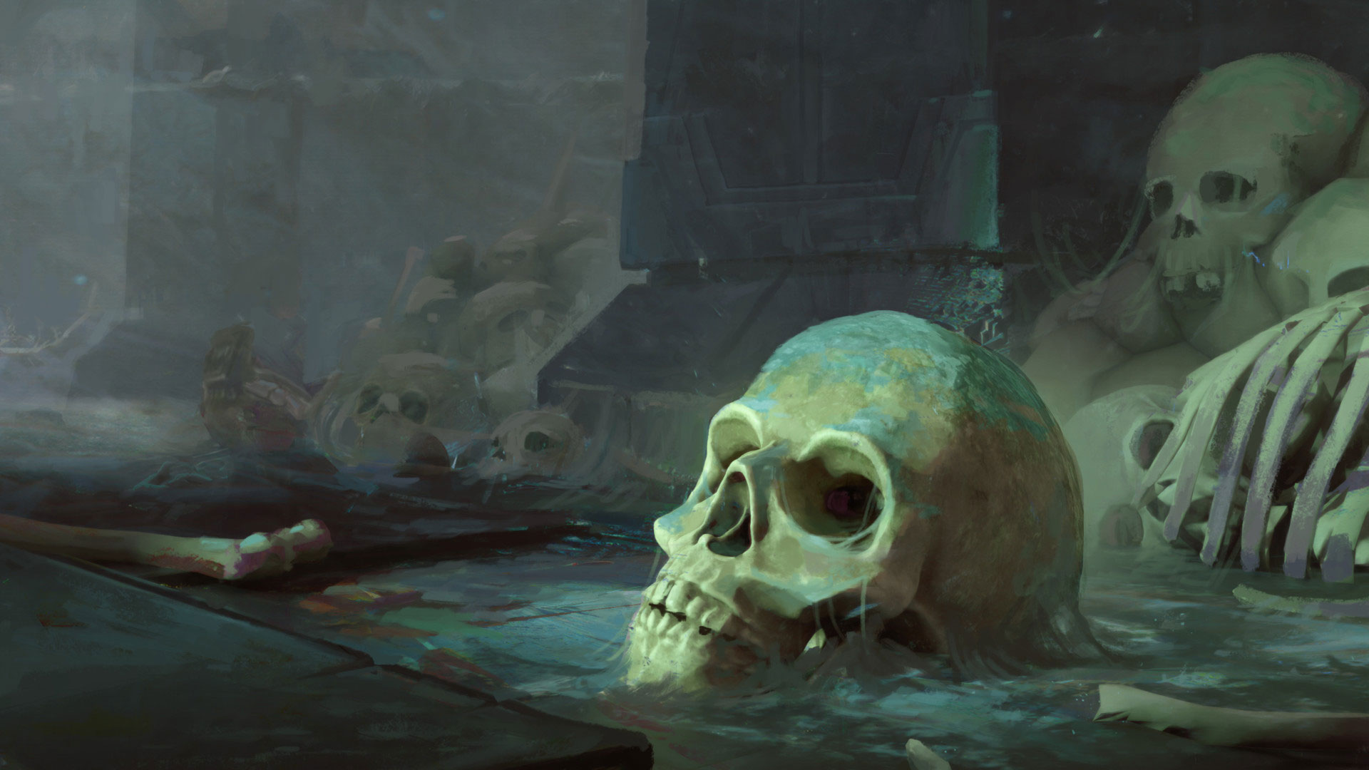 Skeleton by Lucas Terryn