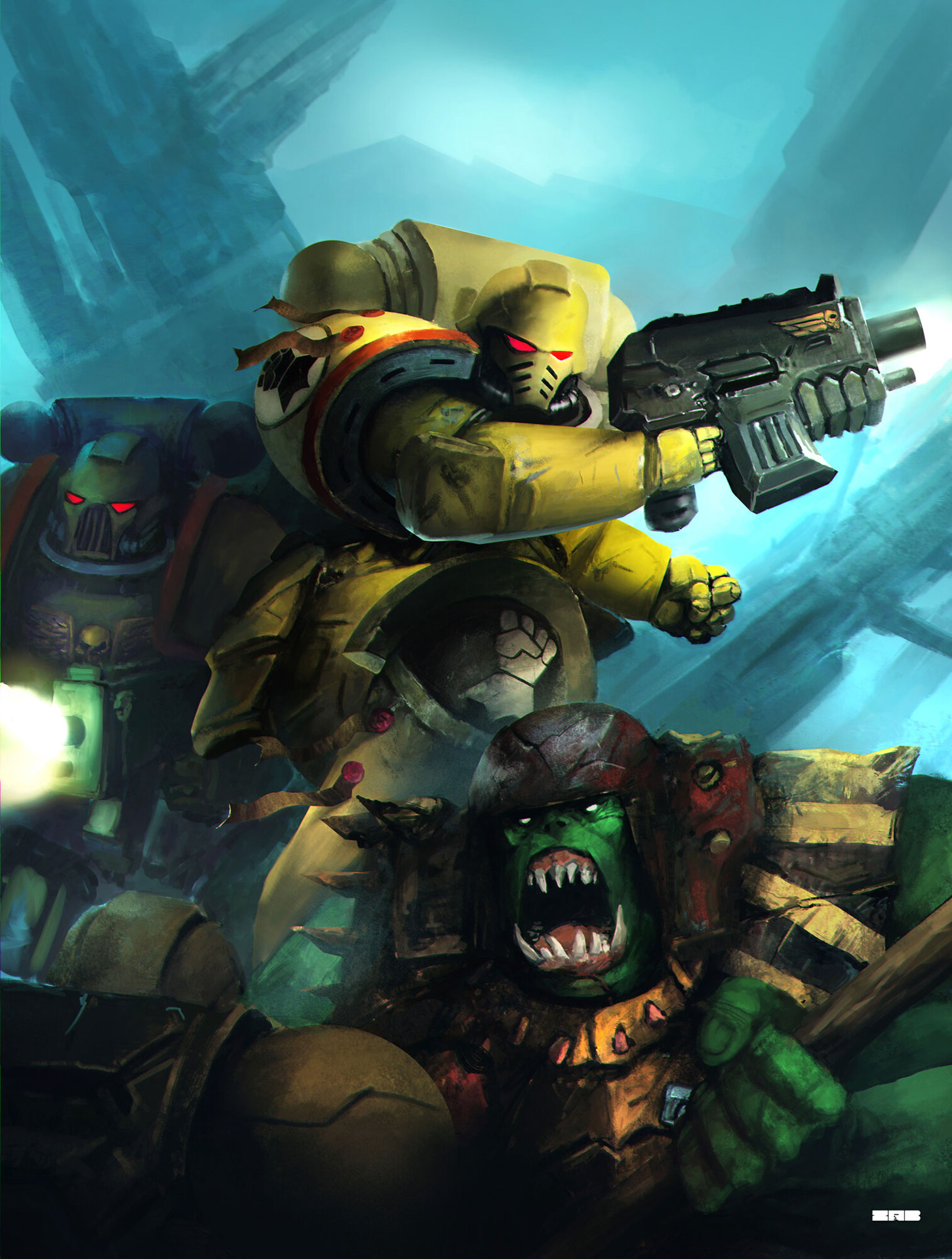 Imperial Fist by Christos Zabaras