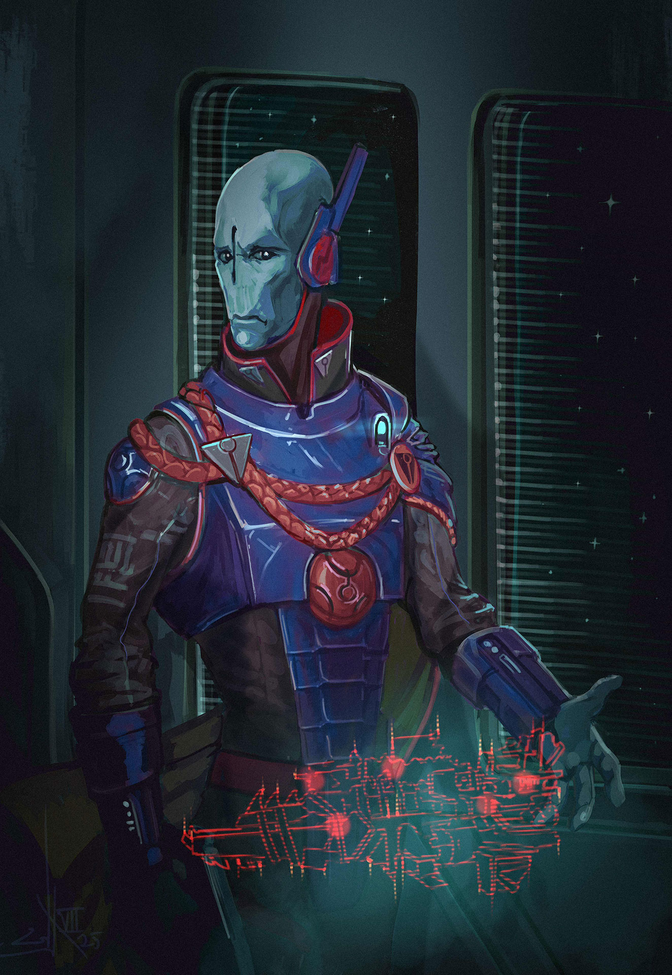 Admiral Silvershark by Nictanova