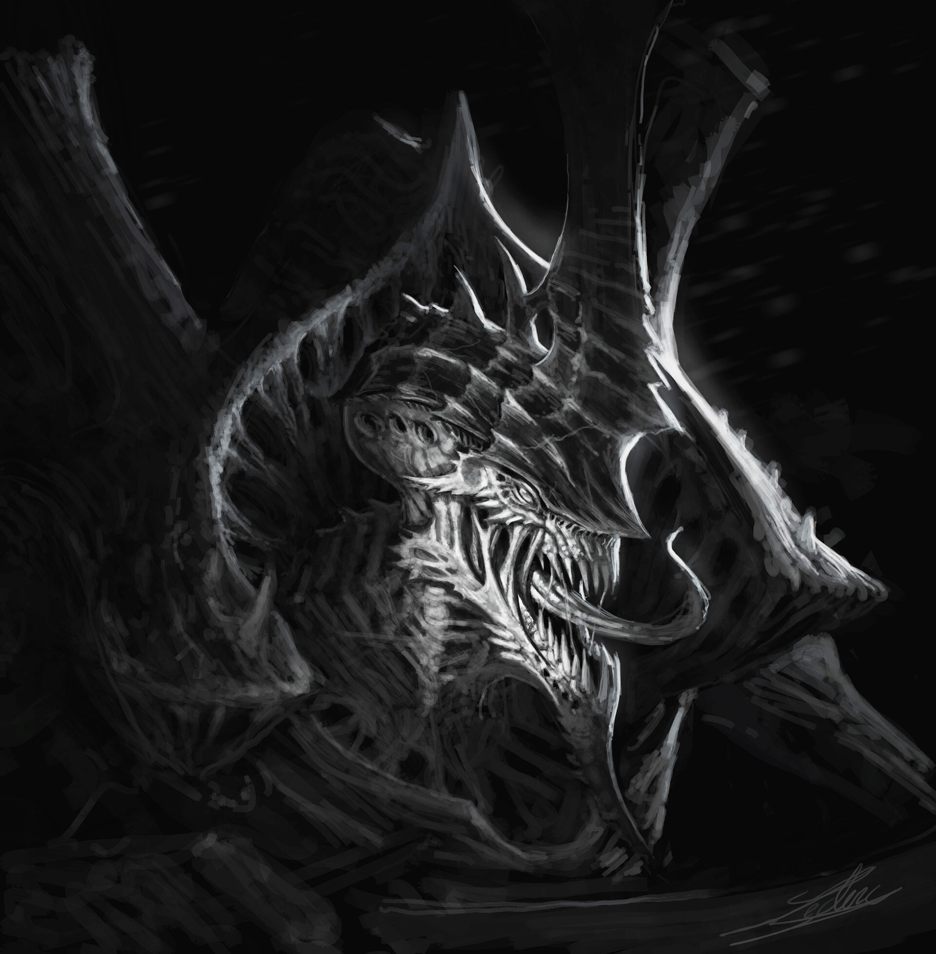 Swarmlord by Léon Leclerc