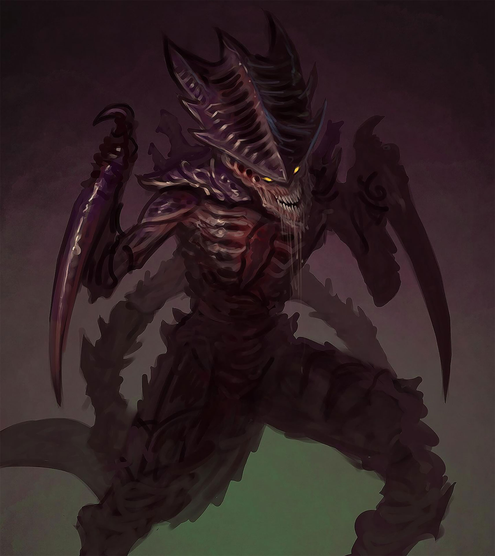 Tyranid Warrior by Mohamed Saad