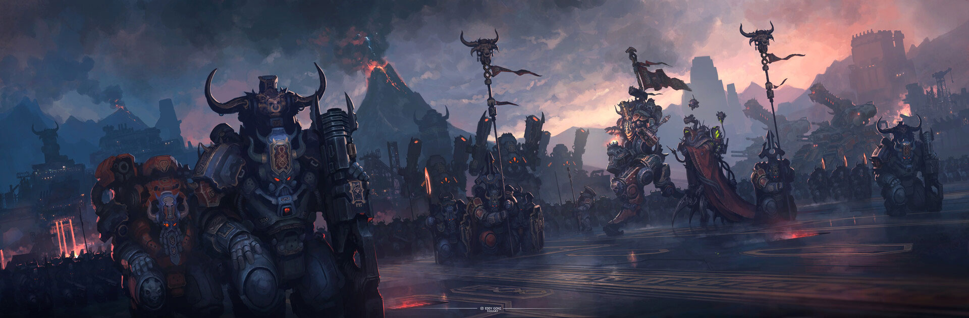 Chaos Votann by Eddy González Dávila