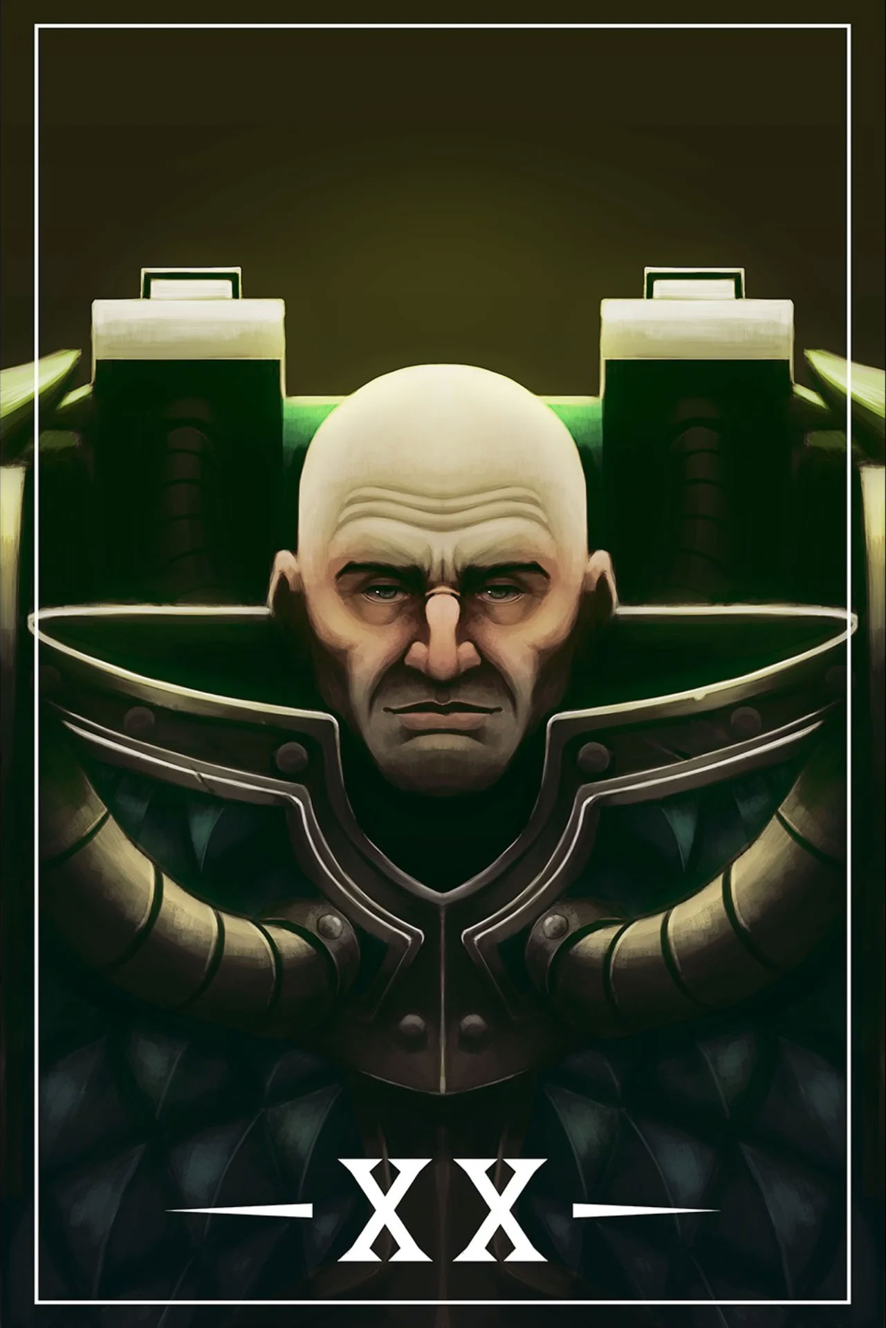 Alpharius Omegon by Hilario