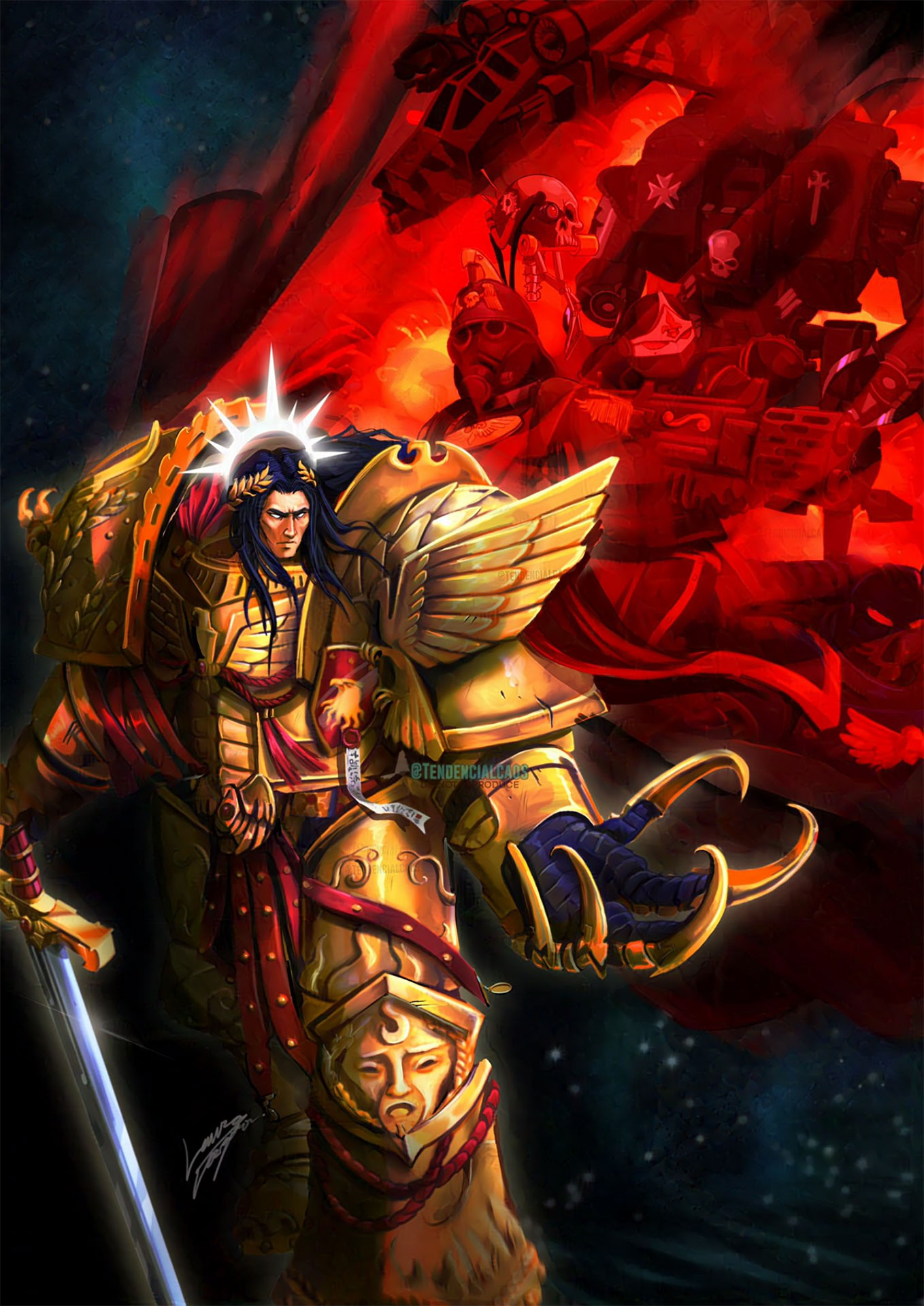 Emperor of Mankind by Laura Vazquez