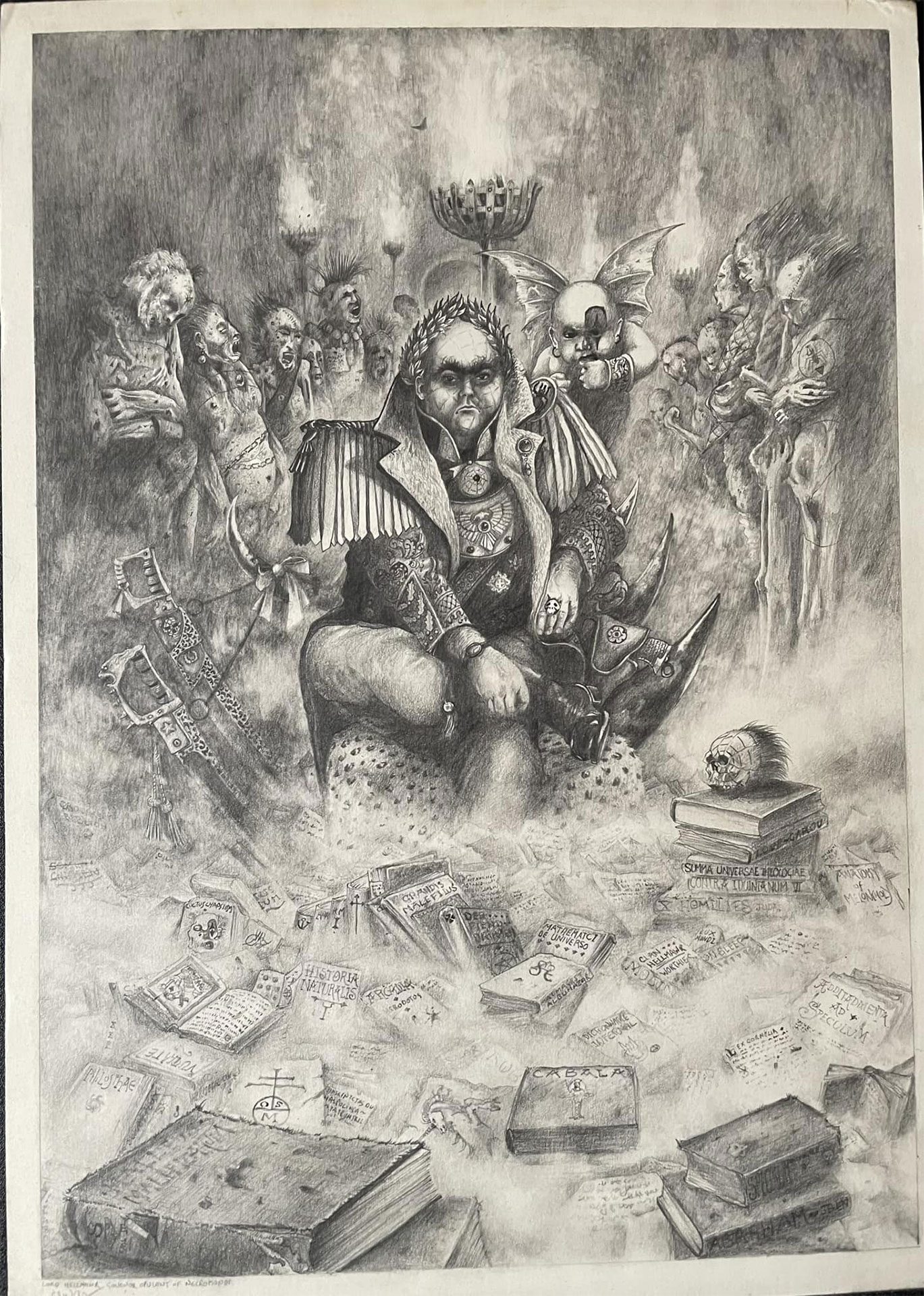 Gerontius Helmawr by John Blanche