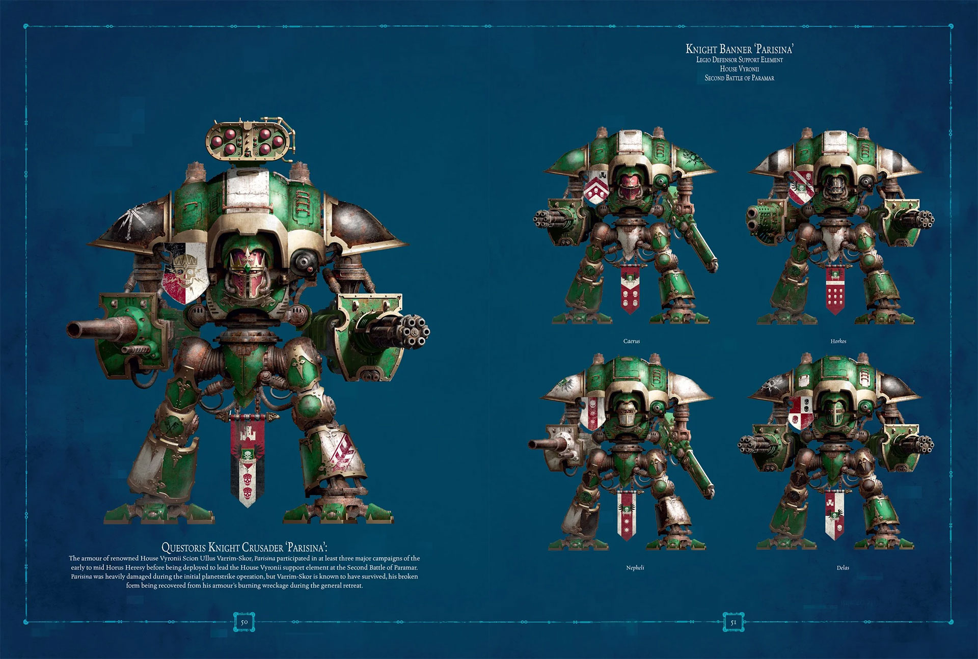 Imperial Knights by Matt Hill