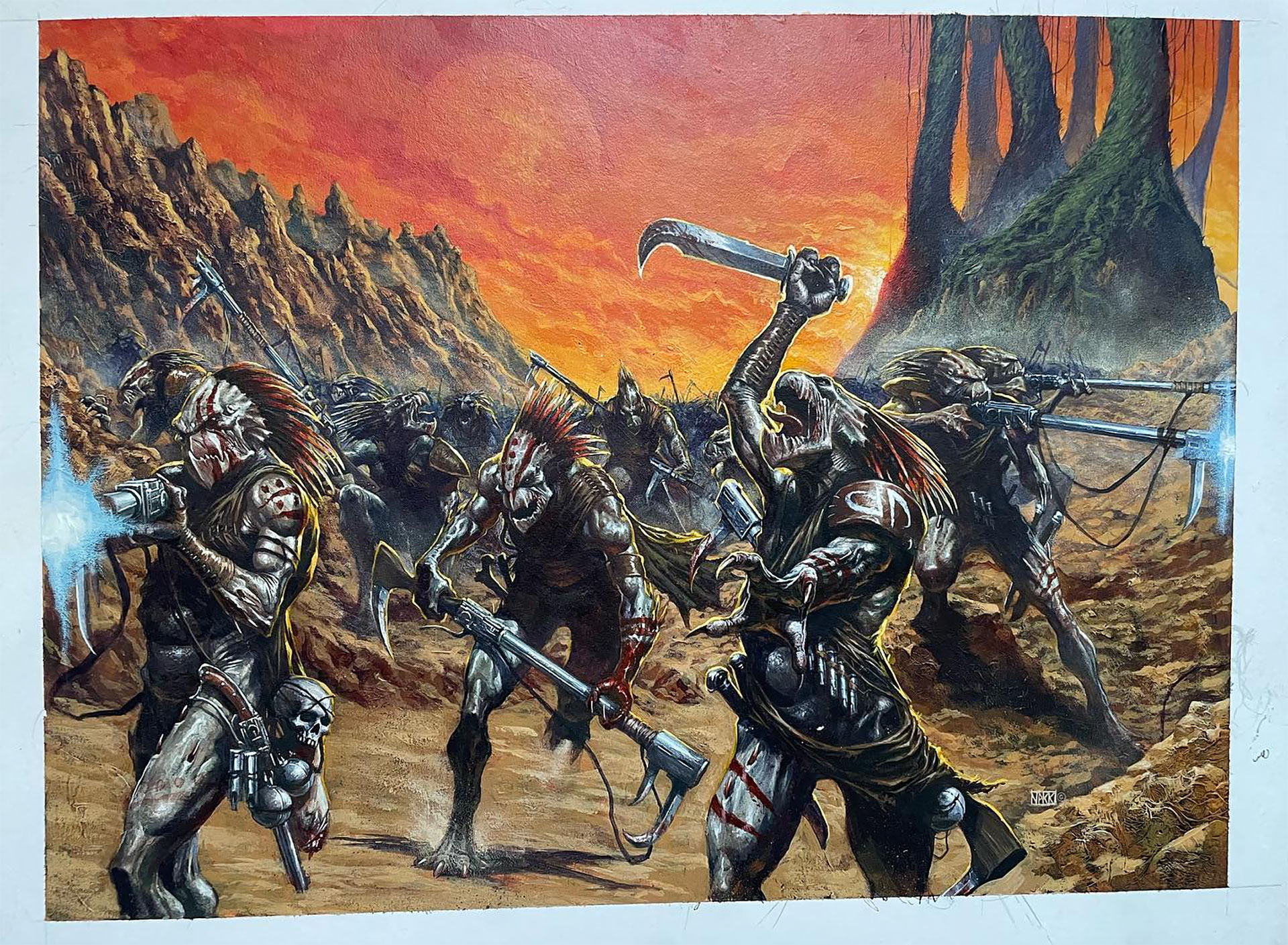 Kroot by Karl Kopinski