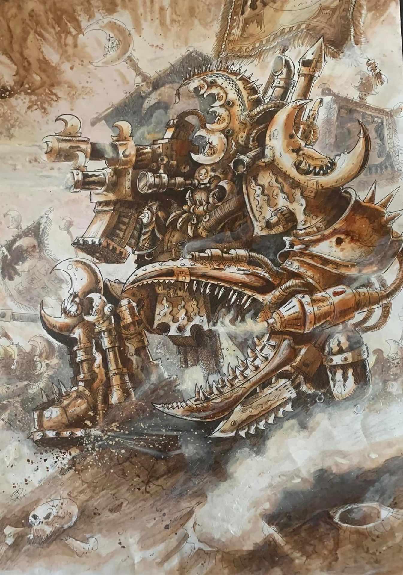 Nazdreg Ug Urdgrub by John Blanche