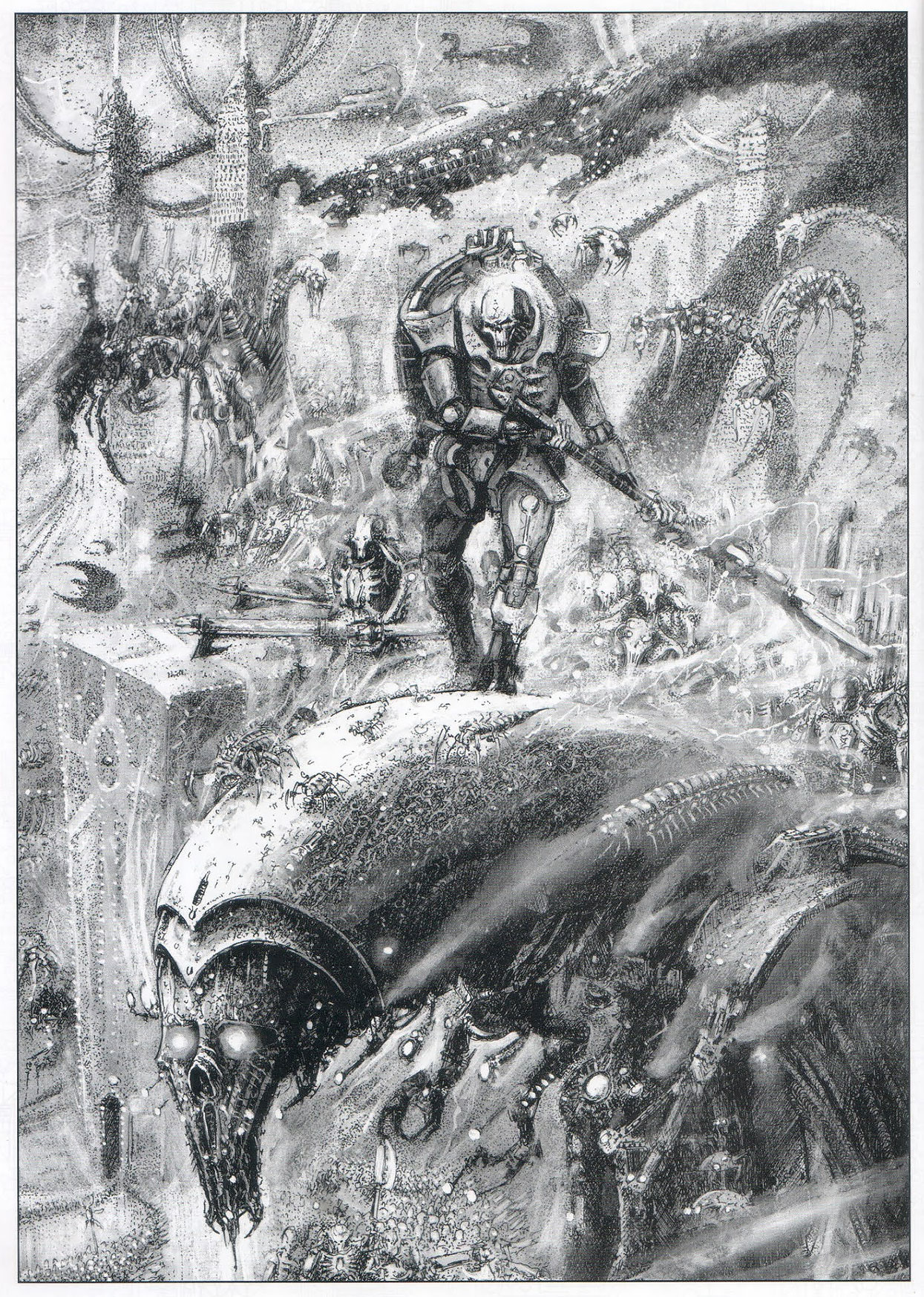 Necrons by John Blanche