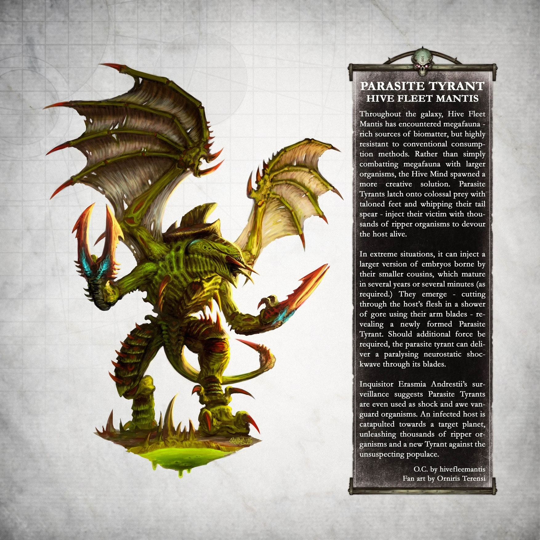 Parasite Tyrant by Orniris Terensi