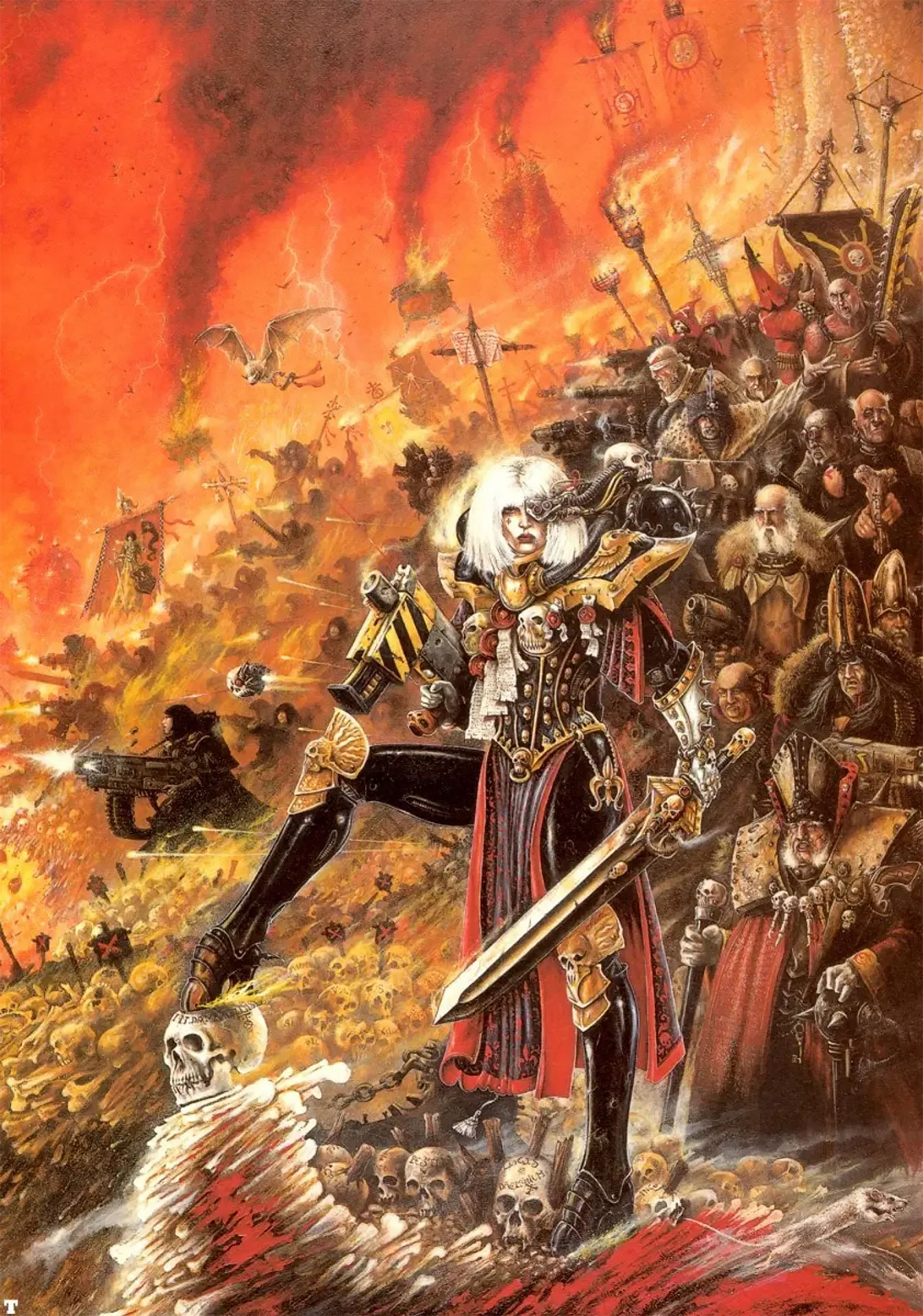Sister of Battle by John Blanche