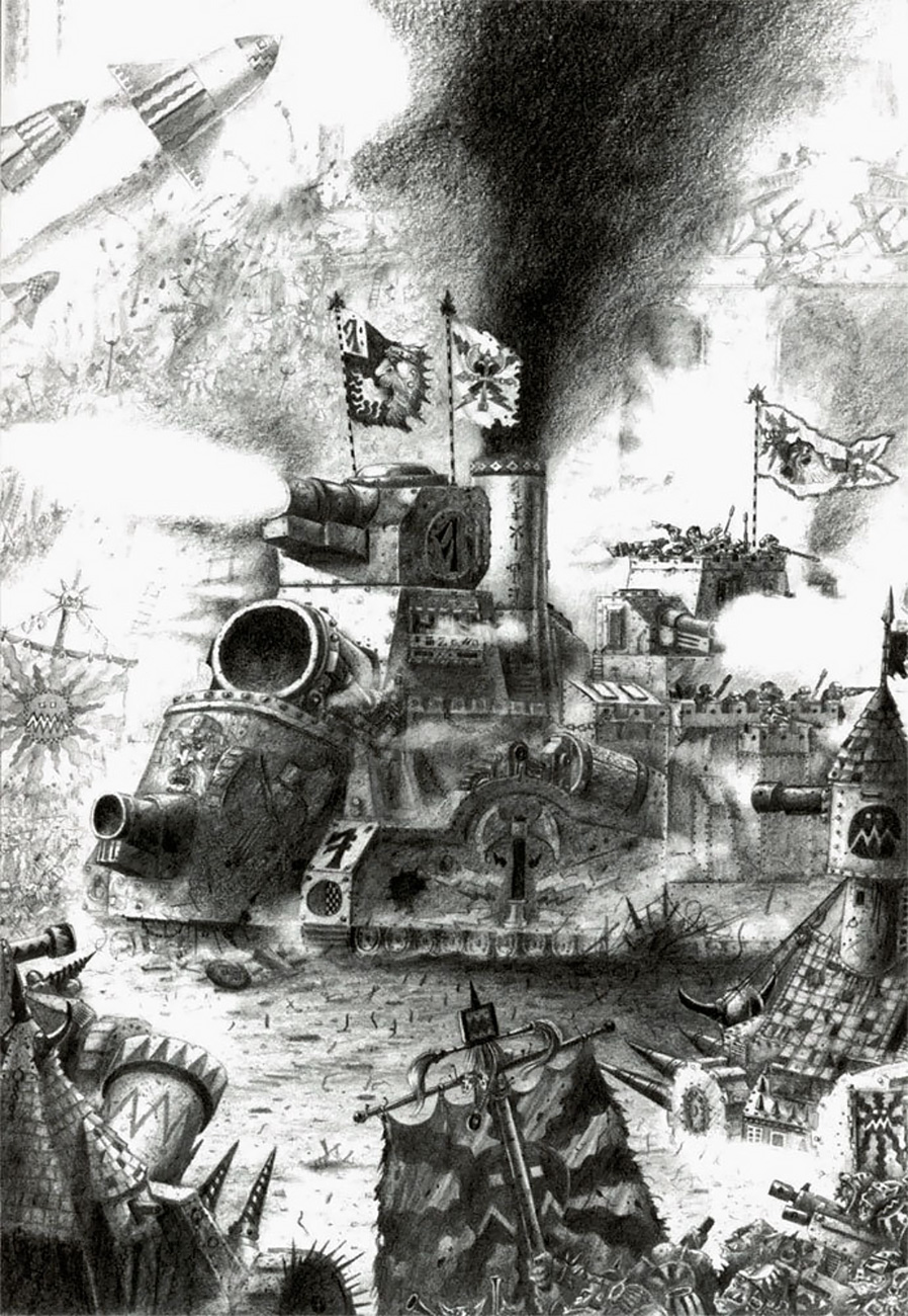Squats by John Blanche