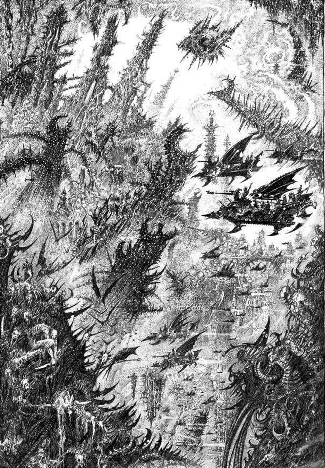 The Dark City by John Blanche