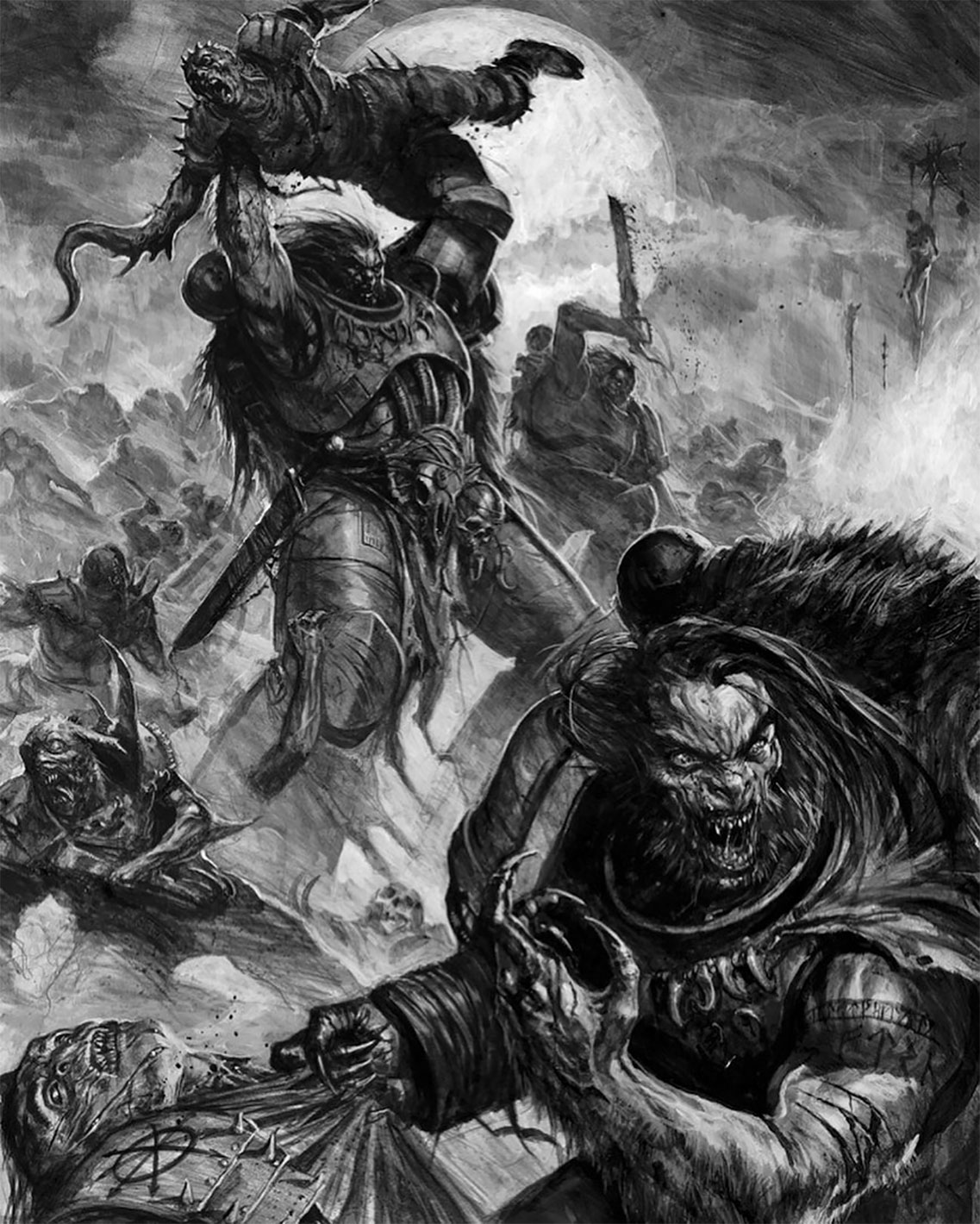 Wulfen by Karl Kopinski